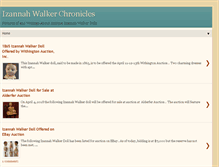Tablet Screenshot of izannahwalkerchronicles.com